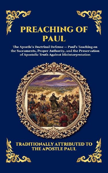Preaching of Paul: The Essential Epistles, Sermons & Theological Teachings That Built the Early Church and Shaped Modern Christianity (Large Print Deluxe Hardcover Edition For Easy Reading)