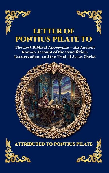Letter of Pontius Pilate to Claudius: The Lost Biblical Apocrypha - An Ancient Roman Account of the Crucifixion, Resurrection, and the Trial of Jesus Christ (Large Print Deluxe Hardcover Edition For Easy Reading)