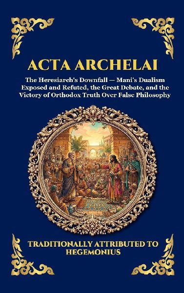 Acta Archelai: The Ancient Theological Debate - An Early Christian Defense Against the Heresy of Mani and the Origins of Manichaeism (Large Print Deluxe Hardcover Edition For Easy Reading)