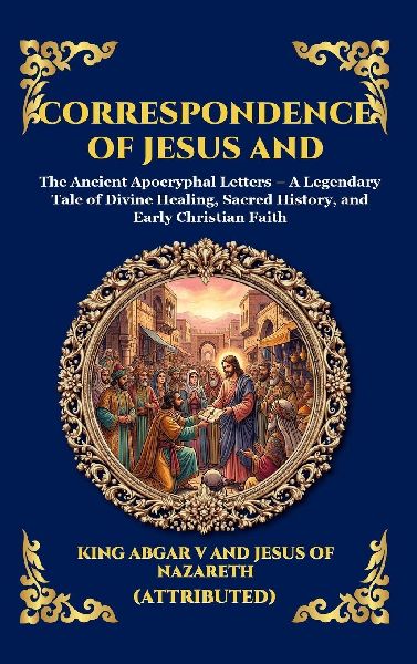 Correspondence of Jesus and Abgar: The Ancient Apocryphal Letters - A Legendary Tale of Divine Healing, Sacred History, and Early Christian Faith (Large Print Deluxe Hardcover Edition For Easy Reading)