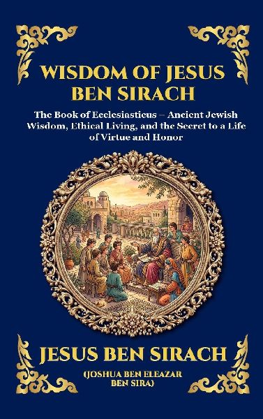 Wisdom of Jesus ben Sirach: The Book of Ecclesiasticus - Ancient Jewish Wisdom, Ethical Living, and the Secret to a Life of Virtue and Honor (Large Print Deluxe Hardcover Edition For Easy Reading)