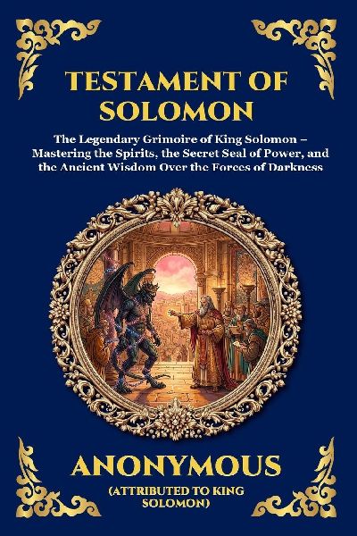 Testament of Solomon: The Legendary Grimoire of King Solomon - Mastering the Spirits, the Secret Seal of Power, and the Ancient Wisdom Over the Forces of Darkness (Large Print Deluxe Edition For Easy Reading)