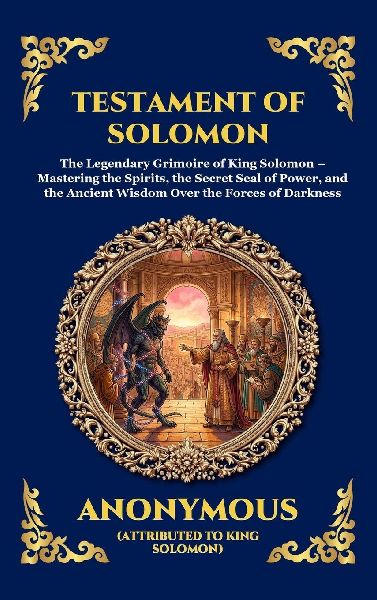Testament of Solomon: The Legendary Grimoire of King Solomon - Mastering the Spirits, the Secret Seal of Power, and the Ancient Wisdom Over the Forces of Darkness (Large Print Deluxe Hardcover Edition For Easy Reading)