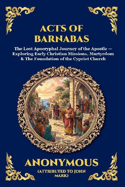 Acts of Barnabas: The Lost Apocryphal Journey of the Apostle - Exploring Early Christian Missions, Martyrdom & The Foundation of the Cypriot Church (Large Print Deluxe Edition For Easy Reading)