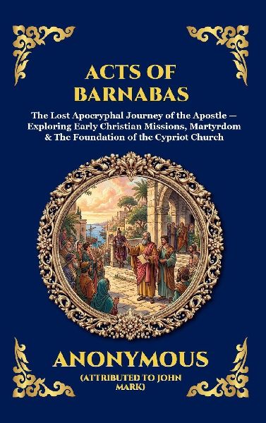 Acts of Barnabas: The Lost Apocryphal Journey of the Apostle - Exploring Early Christian Missions, Martyrdom & The Foundation of the Cypriot Church (Large Print Deluxe Hardcover Edition For Easy Reading)