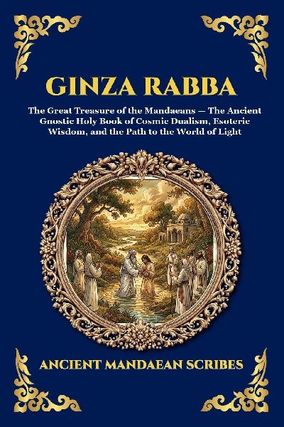 Ginza Rabba: The Great Treasure of the Mandaeans - The Ancient Gnostic Holy Book of Cosmic Dualism, Esoteric Wisdom, and the Path to the World of Light (Large Print Deluxe Edition For Easy Reading)