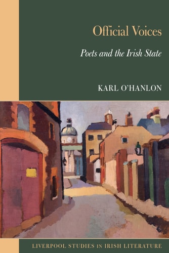 Official Voices Poets and the Irish State