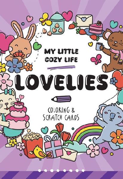 My Little Cozy Life Lovelies Coloring & Scratch Cards
