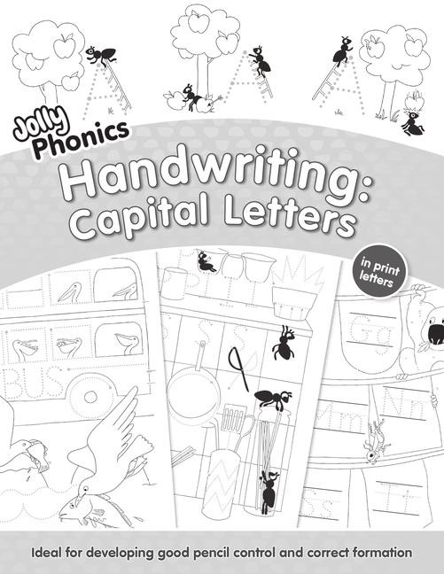 Jolly Phonics Capital Letters Handwriting Books Bundle: In Print Letters (American English Edition) (Pack of 10)