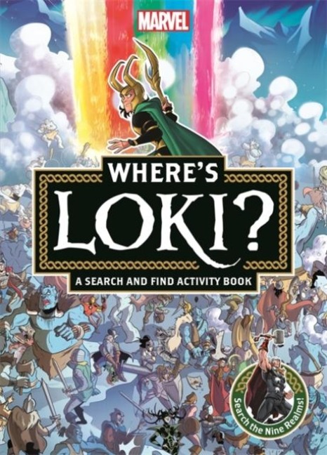 Wheres Loki?: A Marvel search and find activity book