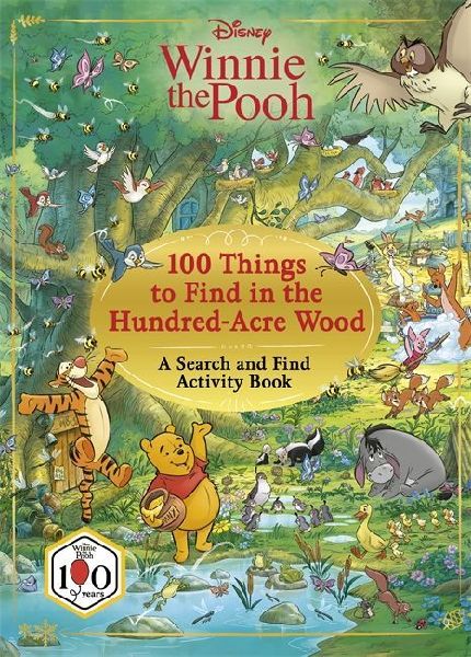 Disney Winnie The Pooh 100 Things to Find in the Hundred Acre Wood: A Search and Find Activity Book