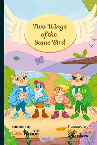 Two Wings Of The Same Bird Lucky & Flits Friendship Adventure