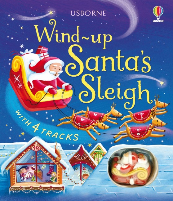 Wind-Up Santas Sleigh