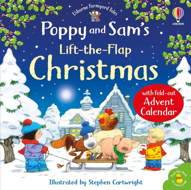 Poppy and Sams Lift-the-Flap Christmas with Advent Calendar