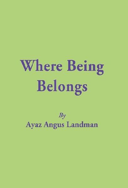 Where Being Belongs