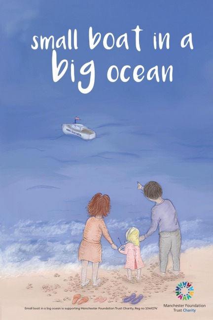 Small Boat In A Big Ocean