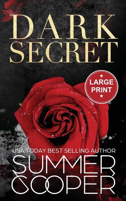 Dark Secret: A Dark Billionaire Contemporary Romance (Large Print Hardback)