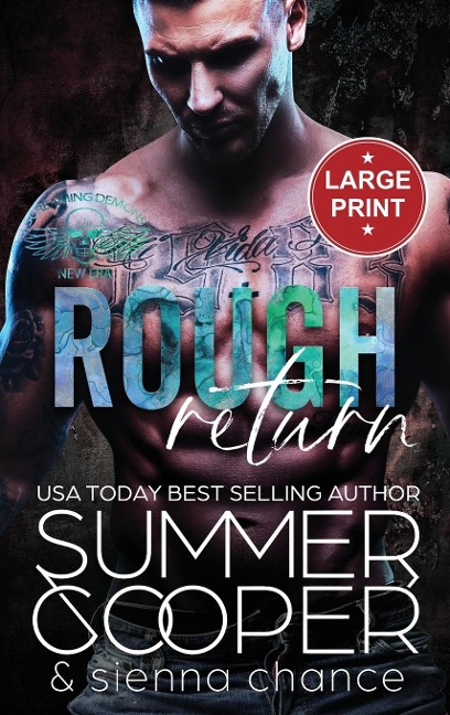 Rough Return: A Motorcycle Club New Adult Romance (Large Print Hardback)