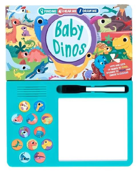 Find Me, Hear Me, Draw Me: Baby Dinos