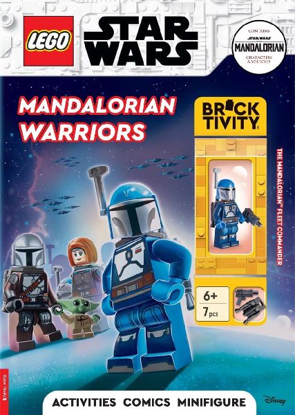 LEGO® Star Wars(TM): Mandalorian Warriors Activity Book (with Mandalorian Fleet Commander LEGO minifigure)