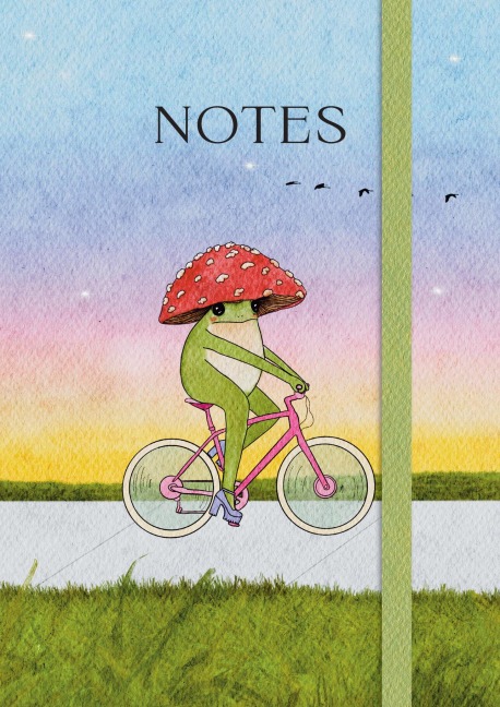 The Little Frog Notebook: A Beautiful 160-Page Lined Notebook Featuring the Internets Beloved Mushroom Frog, from the Artist Maybell Eequay