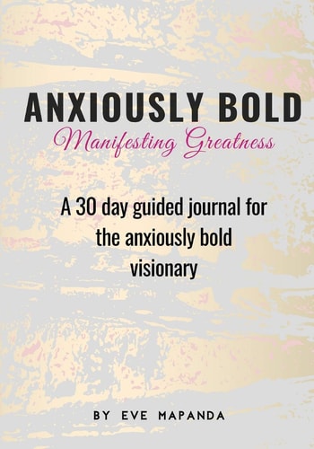 Anxiously Bold A 30 Day Guided Journal for the Anxiously Bold Visionary