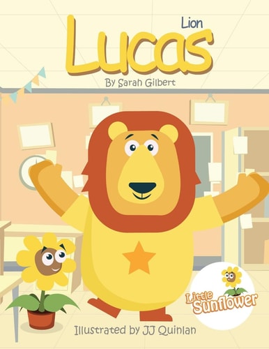 Lucas Lion Little Sunflower Series