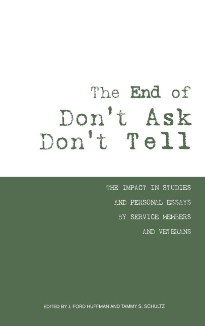 The End of Dont Ask Dont Tell