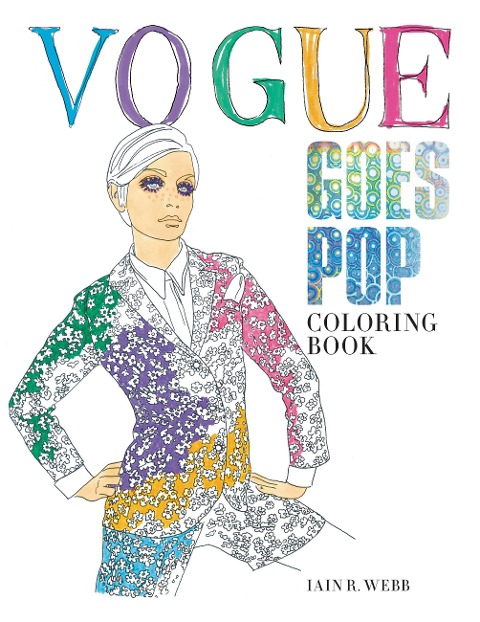 Vogue Goes Pop: Coloring Book