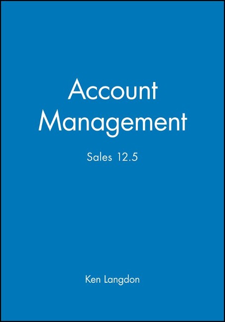 Account Management: Sales 12.5