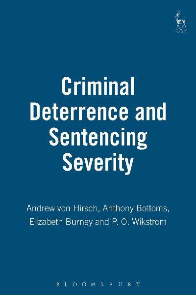 Criminal Deterrence and Sentence Severity