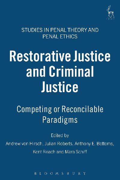 Restorative Justice and Criminal Justice