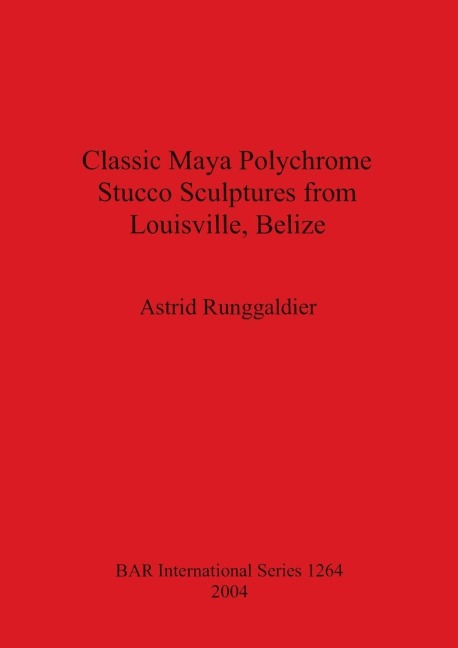 Classic Maya Polychrome Stucco Sculptures from Louisville, Belize