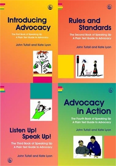 Speaking Up: A Plain Text Guide to Advocacy 4-Volume Set