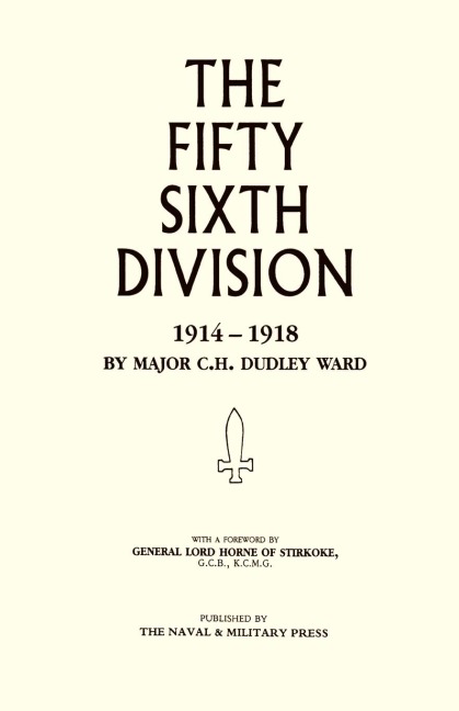 56TH DIVISION (1st London Territorial Division) 1914-1918