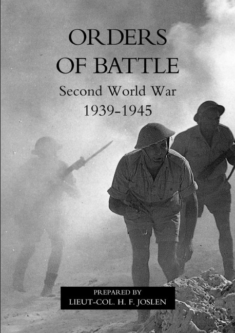 Orders of Battle: Second World War 1939-45