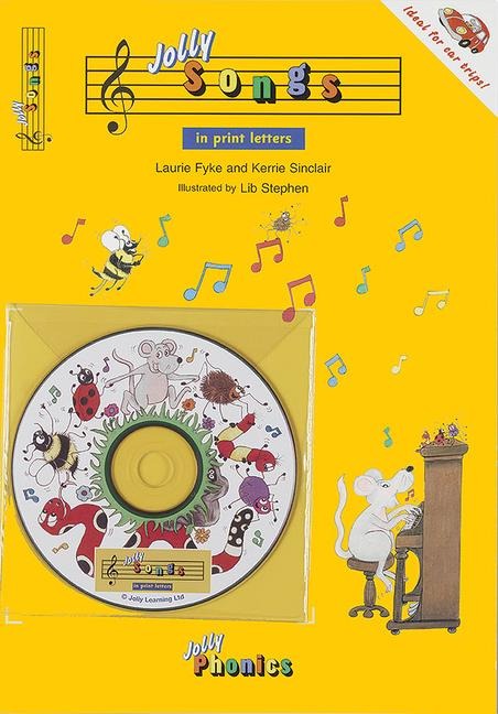 Jolly Songs: Book & CD in Print Letters (American English Edition)