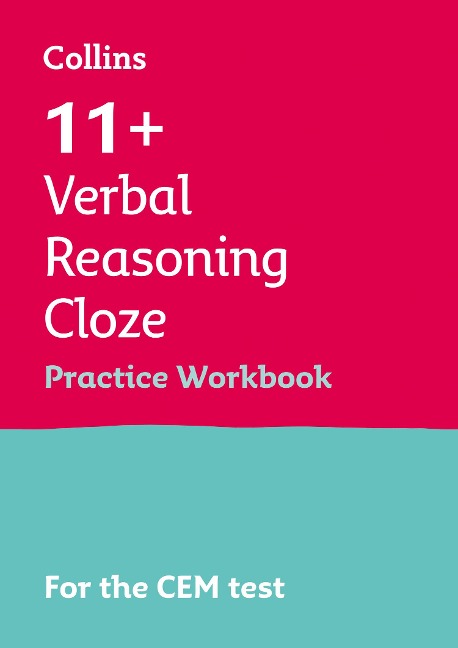11+ Verbal Reasoning Cloze Practice Workbook: For the 2026 Cem Tests