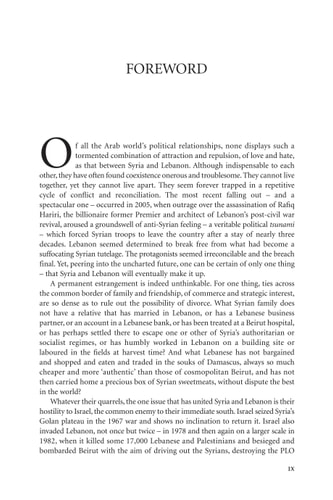 Post-colonial Syria and Lebanon: The Decline of Arab Nationalism and the Triumph of the State (Library of Middle East History)