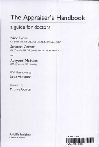 The Appraiser's Handbook A Guide for Doctors