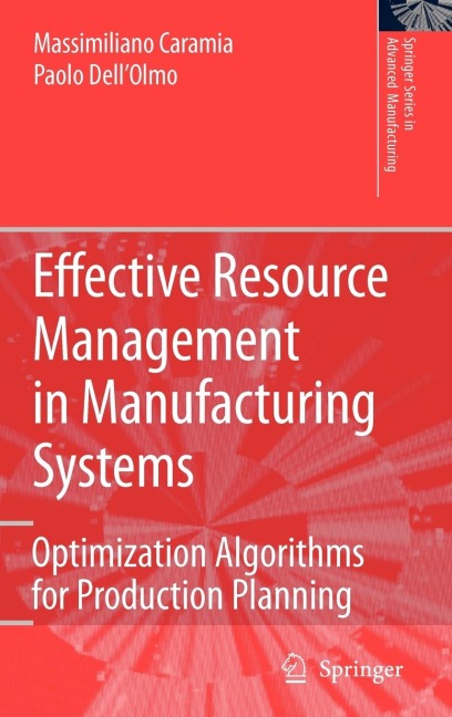 Effective Resource Management in Manufacturing Systems: Optimization Algorithms for Production Planning