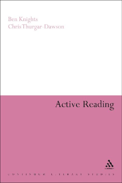 Active Reading: Transformative Writing in Literary Studies