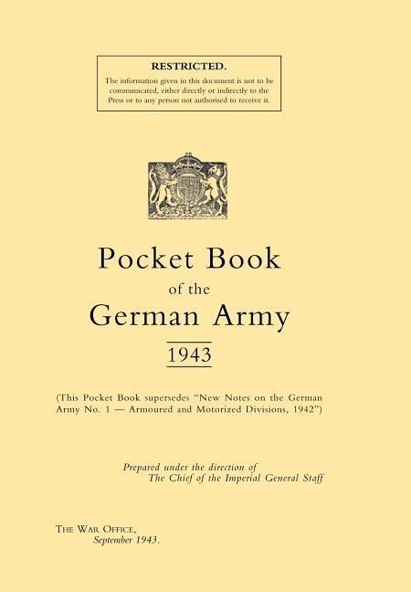 Pocket Book of the German Army 1943