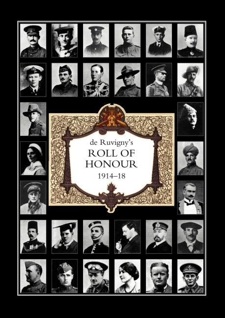 DE RUVIGNYS ROLL OF HONOUR  1914-1918 INDEX