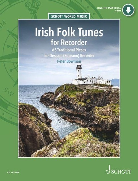 Irish Folk Tunes - Descant Recorder (Book/Online Audio)