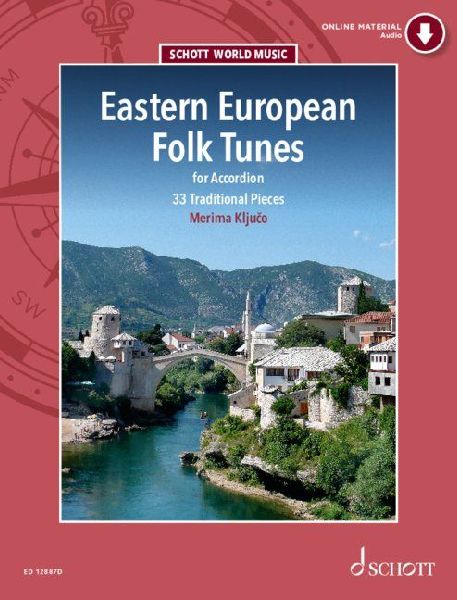 Eastern European Folk Tunes for Accordion: 33 Traditional Pieces