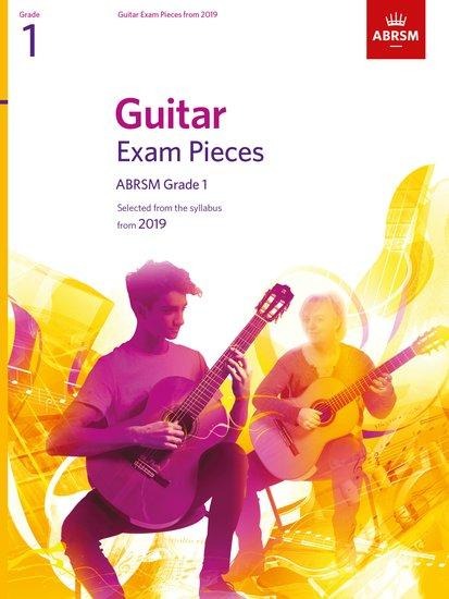 Guitar Exam Pieces from 2019, ABRSM Grade 1: Selected from the syllabus starting 2019