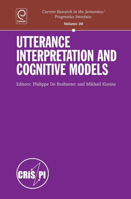 Utterance Interpretation and Cognitive Models