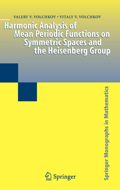 Harmonic Analysis of Mean Periodic Functions on Symmetric Spaces and the Heisenberg Group