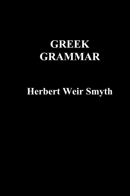 Greek Grammar